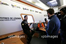 Remi Taffin (FRA) Renault Sport F1 Head of track operations  04.02.2015. Formula One Testing, Day Four, Jerez, Spain.