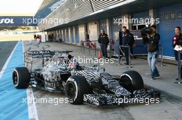 Daniil Kvyat (RUS) Red Bull Racing RB11. 04.02.2015. Formula One Testing, Day Four, Jerez, Spain.