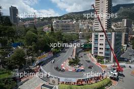 Felipe Nasr (BRA) Sauber C34. 24.05.2015. Formula 1 World Championship, Rd 6, Monaco Grand Prix, Monte Carlo, Monaco, Race Day.