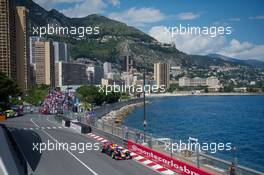 Daniel Ricciardo (AUS) Red Bull Racing RB11. 24.05.2015. Formula 1 World Championship, Rd 6, Monaco Grand Prix, Monte Carlo, Monaco, Race Day.