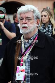 George Lucas (USA) Star Wars Creator. 23.05.2015. Formula 1 World Championship, Rd 6, Monaco Grand Prix, Monte Carlo, Monaco, Qualifying Day