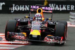 Daniel Ricciardo (AUS) Red Bull Racing RB11. 23.05.2015. Formula 1 World Championship, Rd 6, Monaco Grand Prix, Monte Carlo, Monaco, Qualifying Day