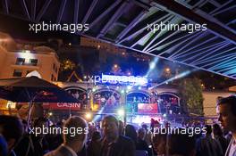 Saturday night entertainment at Rascasse. 23.05.2015. Formula 1 World Championship, Rd 6, Monaco Grand Prix, Monte Carlo, Monaco, Qualifying Day