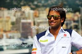 Felipe Nasr (BRA) Sauber F1 Team. 24.05.2015. Formula 1 World Championship, Rd 6, Monaco Grand Prix, Monte Carlo, Monaco, Race Day.