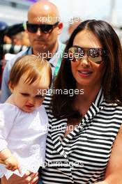 Tamara Ecclestone (GBR) with her daughter Sophia Eccelstone-Rutland (GBR). 24.05.2015. Formula 1 World Championship, Rd 6, Monaco Grand Prix, Monte Carlo, Monaco, Race Day.