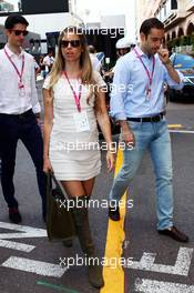 Vivian Rosberg (GER), wife of Nico Rosberg (GER) Mercedes AMG F1. 24.05.2015. Formula 1 World Championship, Rd 6, Monaco Grand Prix, Monte Carlo, Monaco, Race Day.