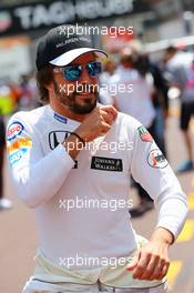 Fernando Alonso (ESP) McLaren. 24.05.2015. Formula 1 World Championship, Rd 6, Monaco Grand Prix, Monte Carlo, Monaco, Race Day.
