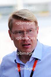 Mika Hakkinen (FIN). 24.05.2015. Formula 1 World Championship, Rd 6, Monaco Grand Prix, Monte Carlo, Monaco, Race Day.