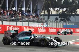 Nico Rosberg (GER) Mercedes AMG F1 W06. 01.11.2015. Formula 1 World Championship, Rd 17, Mexican Grand Prix, Mexixo City, Mexico, Race Day.