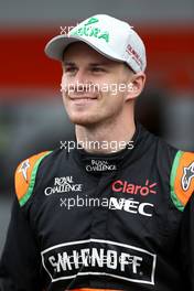 Nico Hulkenberg (GER), Sahara Force India  31.10.2015. Formula 1 World Championship, Rd 17, Mexican Grand Prix, Mexixo City, Mexico, Qualifying Day.