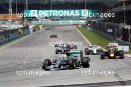 Lewis Hamilton (GBR), Mercedes AMG F1 Team  29.03.2015. Formula 1 World Championship, Rd 2, Malaysian Grand Prix, Sepang, Malaysia, Sunday.