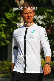 Nico Rosberg (GER) Mercedes AMG F1. 26.03.2015. Formula 1 World Championship, Rd 2, Malaysian Grand Prix, Sepang, Malaysia, Thursday.