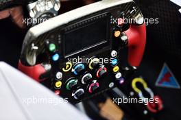 Steering wheel. 26.03.2015. Formula 1 World Championship, Rd 2, Malaysian Grand Prix, Sepang, Malaysia, Thursday.