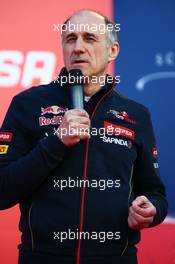 Franz Tost (AUT) Scuderia Toro Rosso Team Principal. 31.01.2015. Formula One Testing, Preparation Day, Jerez, Spain.
