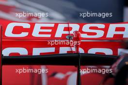 Technical detail of the rear wing of the Toro Rosso 31.01.2015. Formula One Testing, Preparation Day, Jerez, Spain.