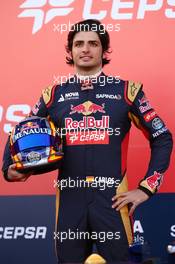 Carlos Sainz Jr (ESP) Scuderia Toro Rosso. 31.01.2015. Formula One Testing, Preparation Day, Jerez, Spain.