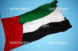Abu Dhabi flag. 27.11.2015. Formula 1 World Championship, Rd 19, Abu Dhabi Grand Prix, Yas Marina Circuit, Abu Dhabi, Practice Day.