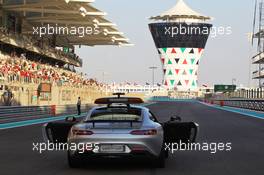 The FIA Safety Car on the grid. 29.11.2015. Formula 1 World Championship, Rd 19, Abu Dhabi Grand Prix, Yas Marina Circuit, Abu Dhabi, Race Day.