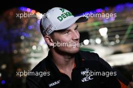 Nico Hulkenberg (GER) Sahara Force India F1. 26.11.2015. Formula 1 World Championship, Rd 19, Abu Dhabi Grand Prix, Yas Marina Circuit, Abu Dhabi, Preparation Day.