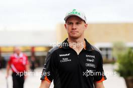 Nico Hulkenberg (GER) Sahara Force India F1. 23.10.2015. Formula 1 World Championship, Rd 16, United States Grand Prix, Austin, Texas, USA, Practice Day.
