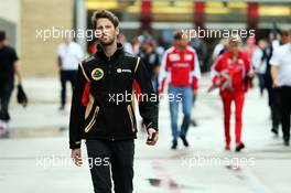 Romain Grosjean (FRA) Lotus F1 Team. 23.10.2015. Formula 1 World Championship, Rd 16, United States Grand Prix, Austin, Texas, USA, Practice Day.