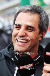 Juan Pablo Montoya (COL) on the grid. 25.10.2015. Formula 1 World Championship, Rd 16, United States Grand Prix, Austin, Texas, USA, Race Day.