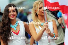 Grid girls. 25.10.2015. Formula 1 World Championship, Rd 16, United States Grand Prix, Austin, Texas, USA, Race Day.