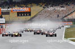 Start Race 1 01.05.2015. FIA F3 European Championship 2015, Round 2, Race 1, Hockenheimring, Germany