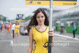 grid girl 30.05.2015. FIA F3 European Championship 2015, Round 4, Race 1, Monza, Italy