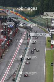Start of the Race 21.06.2015. FIA F3 European Championship 2015, Round 5, Race 3, Spa-Francorchamps, Belgium