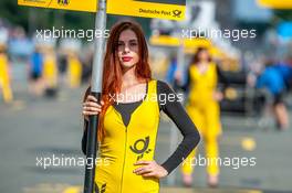 grid girl;  27.06.2015. FIA F3 European Championship 2015, Round 6, Race 2, Norisring, Germany