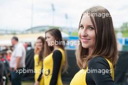 autograph session; grid girl;  27.06.2015. FIA F3 European Championship 2015, Round 6, Race 2, Norisring, Germany