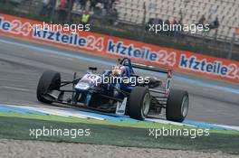 George Russell (GBR) Carlin Dallara F312 – Volkswagen;  17.10.2015. FIA F3 European Championship 2015, Round 11, Race 1, Hockenheimring, Germany