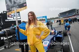 grid girl;  17.10.2015. FIA F3 European Championship 2015, Round 11, Race 1, Hockenheimring, Germany