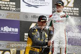 Alexander Sims (GBR) Double R Racing Dallara Mercedes 22.11.2015. Formula 3 Macau Grand Prix, Macau, China