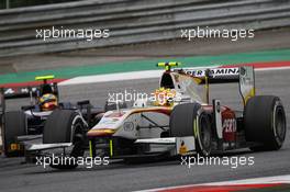 Race 2, Rio Haryanto (IND) Campos Racing 21.06.2015. GP2 Series, Rd 4, Spielberg, Austria, Sunday.