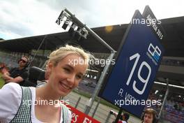 Race 2, Grid Girl 21.06.2015. GP2 Series, Rd 4, Spielberg, Austria, Sunday.