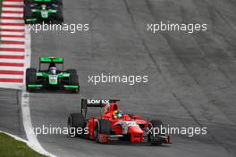 Race 2, Andre Negrao (BRA) Arden International 21.06.2015. GP2 Series, Rd 4, Spielberg, Austria, Sunday.