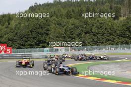 Mitch Evans (NZL) Russian Time 22.08.2015. GP2 Series, Rd 7, Spa-Francorchamps, Belgium, Saturday.