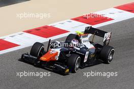 Race 2, Rene Binder (AUT) Trident 19.04.2015. GP2 Series, Rd 1, Sakhir, Bahrain, Sunday.