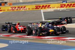 Race 2, Pierre Gasly (FRA) Dams 19.04.2015. GP2 Series, Rd 1, Sakhir, Bahrain, Sunday.