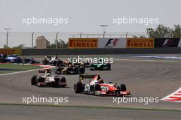 Race 2, Daniel de Jong (NL) MP MOTORSPORT 19.04.2015. GP2 Series, Rd 1, Sakhir, Bahrain, Sunday.