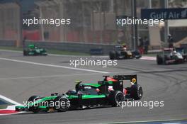 Race 2, Richie  Stanaway (NZL) Status Grand Prix 19.04.2015. GP2 Series, Rd 1, Sakhir, Bahrain, Sunday.