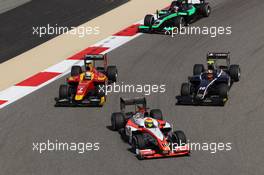 Race 2, Sergio Canamasas (ESP) MP Motorsport 19.04.2015. GP2 Series, Rd 1, Sakhir, Bahrain, Sunday.