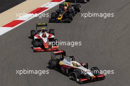 Race 2, Arthur Pic (FRA) Campos Racing 19.04.2015. GP2 Series, Rd 1, Sakhir, Bahrain, Sunday.