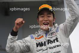 Race 2, Nobuharu Matsushita (JAP) Art Grand Prix race winner 26.07.2015. GP2 Series, Rd 6, Budapest, Hungary, Sunday.