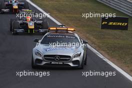 Race 1, The Safety car on the track 25.07.2015. GP2 Series, Rd 6, Budapest, Hungary, Saturday.