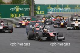 Race 2, Stoffel Vandoorne (BEL) Art Grand Prix 26.07.2015. GP2 Series, Rd 6, Budapest, Hungary, Sunday.