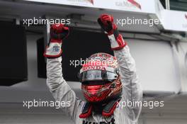 Race 2, Nobuharu Matsushita (JAP) Art Grand Prix race winner 26.07.2015. GP2 Series, Rd 6, Budapest, Hungary, Sunday.
