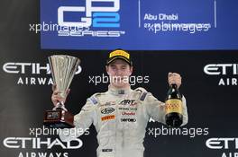 Race 1, Stoffel Vandoorne (BEL) Art Grand Prix race winner 28.11.2015. GP2 Series, Rd 11, Yas Marina Circuit, Abu Dhabi, UAE, Saturday.